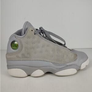 Air Jordan 13 athletic streetwear shoes "Wolf Grey" youth 6.5 / womens 8.5
